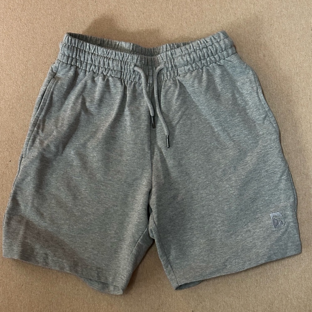 Bearbottom Stretch Sweat Shorts Solid Black 7”
